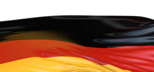 Fototapeta premium Proud heritage: The flag as a patriotic symbol