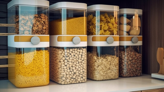 Cereal in jar Generative Ai