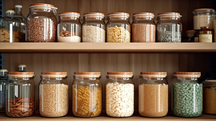 Cereal in jar Generative Ai