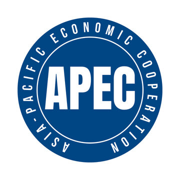 APEC Asia-Pacific economic cooperation symbol icon