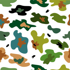 Seamless abstract pattern  on an isolated backgraund