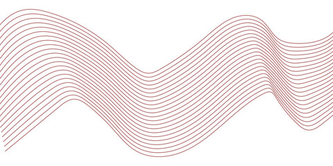 A wave of particles. Futuristic dot wave on white background.