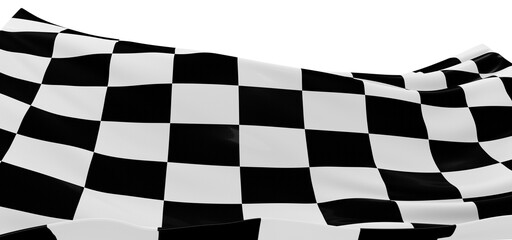 Obraz premium background of checkered flag pattern