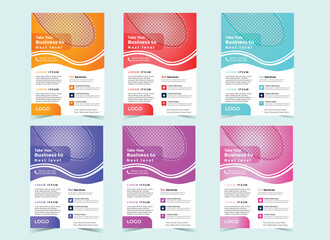 Unique Creative and Clean Modern Business Card Template Design as a full bundle With too many Colours.
Modern Creative Nice Business Card Template Design With Nice Colour.