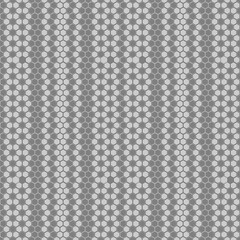 Seamless hexagonal abstract pattern  on a  gray  backgraund