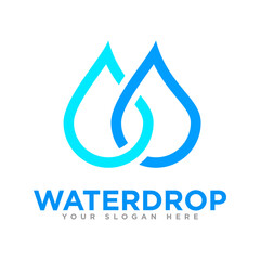 Water Drop Design Illustration