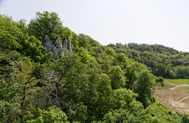 Obraz premium Panorama autour de Ferrette