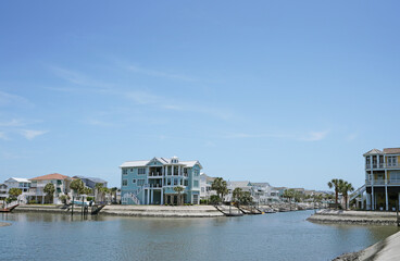Waterfront homes in Ocean Isle Beach , Brunswick County North Carolina