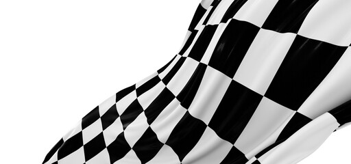 background of checkered flag illustration