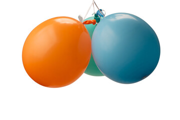 A Ballon isolated on a white background. Copy space.