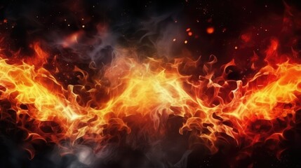 Fototapeta na wymiar Flames and energy texture background