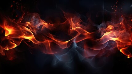 Fototapeta premium Flames and energy texture background