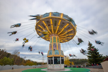carousel in the park © Zoltan
