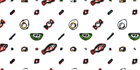 special emoji design for background with multiple expressions