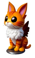 Fototapeta premium isolated object of cute character