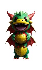 Fototapeta premium isolated object of cute character