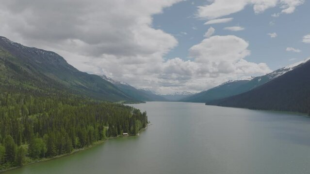 A beautiful lake in Jasper National Park Canada