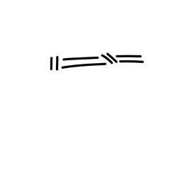 hand drawn doodle line art 