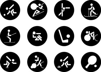 Set on sports subjects. Similar works are in my galleries