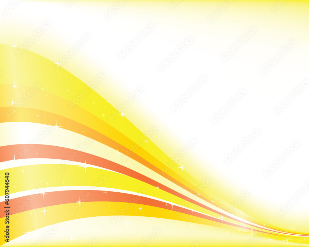 Wall mural abstract background, vector, stylized waves, place for text