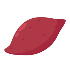 Roasted sweet potato. Roasted sweet potato logo design. Japanese Sweet potato.