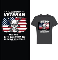 Veteran t shirt design