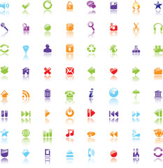 Icons set for web. Vector illustration