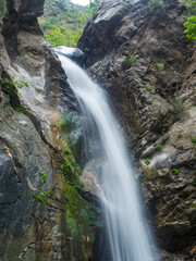 Low Shutter Speed Shot of Eaton Canyon Falls