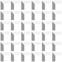 Building foundation vector pattern background. White.