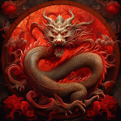 Year of the dragon art © JoelMasson