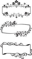 frames set / vector / easy to change