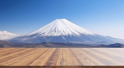 Scenery background for display products, items, content, information, landscape marketing advertising poster, AI generated