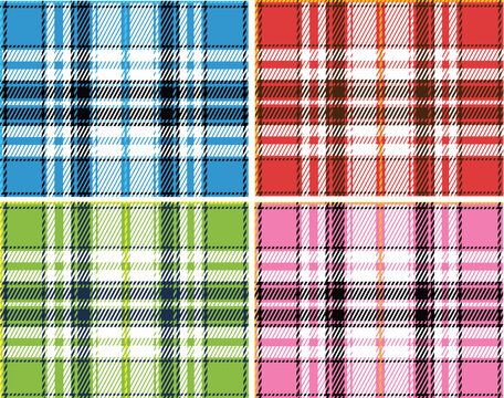 ckeck pattern in different style