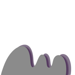 Grey dark abstract modern shape
