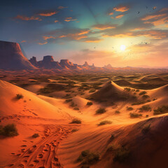 Fototapeta premium Heavenly Sand Dunes