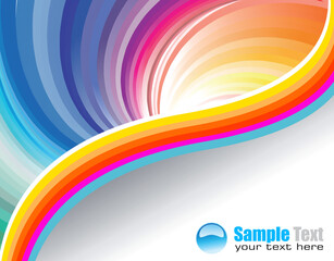 Abstract Business Depliant for Flyers