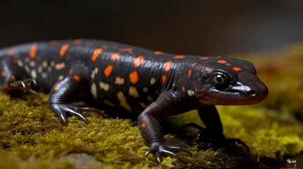 Obraz premium salamander generative ai
