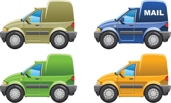 van - part of my collections  of Car body style. Simple gradients only - no gradient mesh