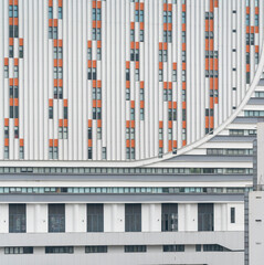 Facade of a building in Ho Chi Minh City