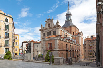 Fototapeta na wymiar Church of the Sacrament in Madrid