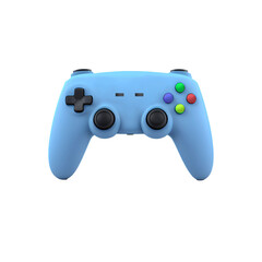 gamepad, 3d rendering, isolated. generative ai