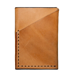 Beige Card sleeve leather credit card case purse wallet purse wallet