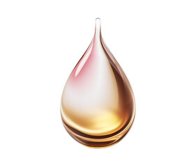 Serum oil droplet, oil drop illustration