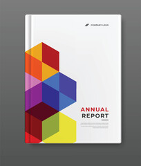 annual report template cover design