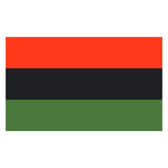 Juneteenth Freedom Day flag symbol