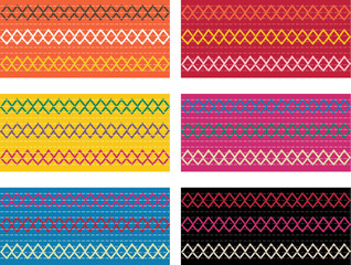 Ornaments art borders