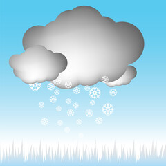 An image of a blizzard storm.