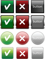 Buttons for web