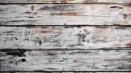 Obraz na płótnie Canvas White wooden planks background. Backdrops of wooden planks. Created with Generative AI technology.