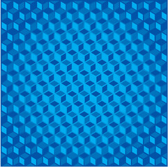 Abstract transparent blue background - vector illustration